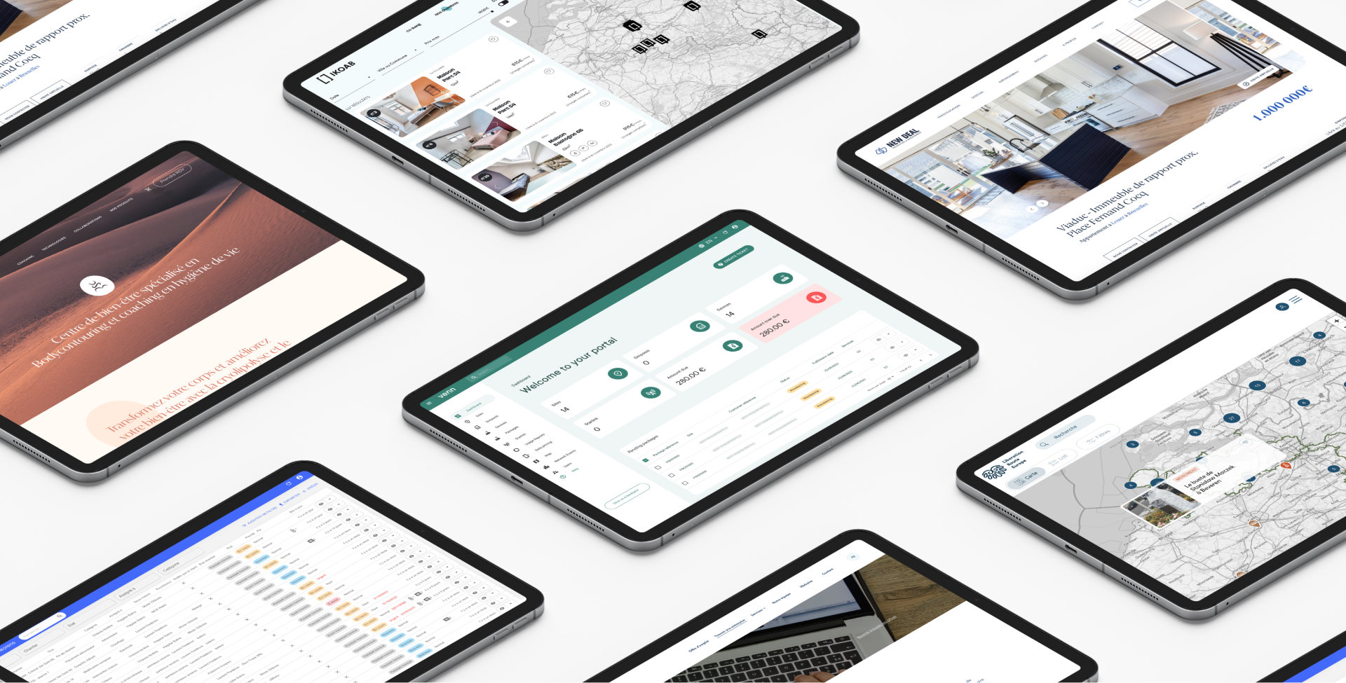 Nous concevons et construisons des solutions numériques pragmatiques